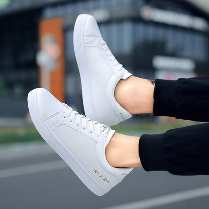 White sneakers