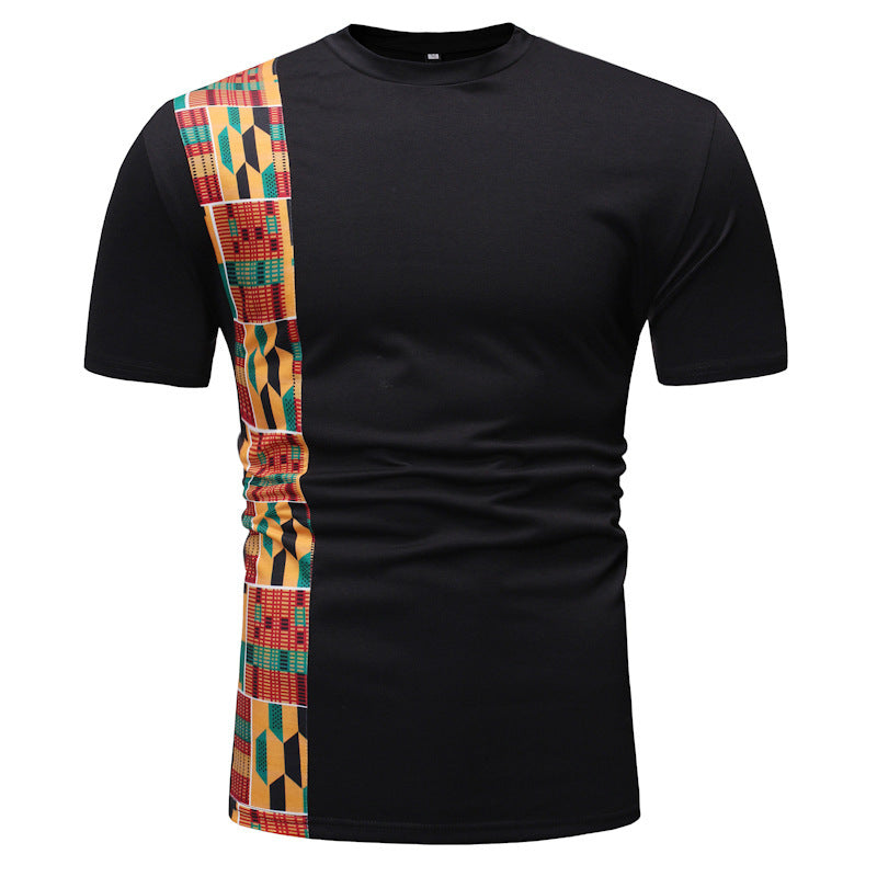 Men's patchwork T-shirt - Alsy store