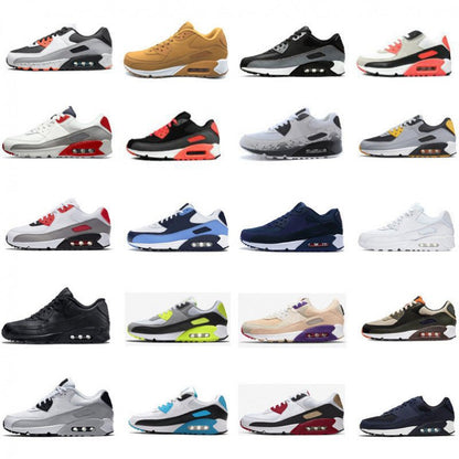 2025 cross - border European and American sneaker 90 air cushion shoes men's plus size running shoes 40 - 46 - Alsy store