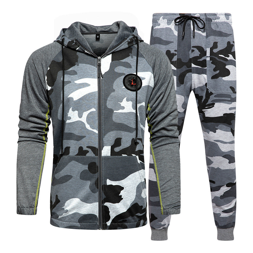 Hooded camouflage suit - Alsy store