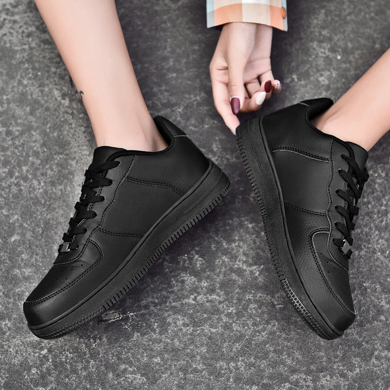 Leather sneakers