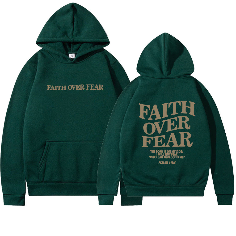 Faith Over Fear Men's And Women's Hoodies Sweater - Alsy store