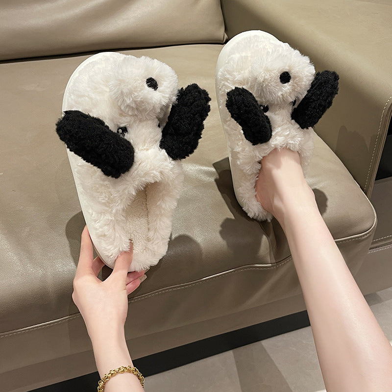 Fashion Home Puppy Cotton Slippers - Alsy store