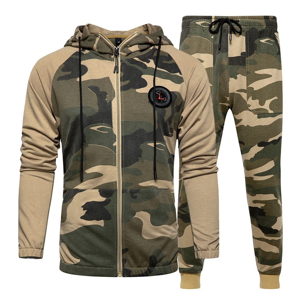 Hooded camouflage suit - Alsy store