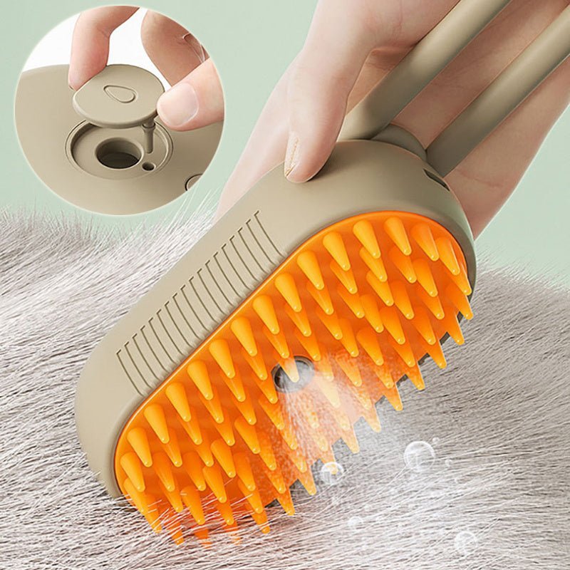 Cat Steam Brush Steamy Dog Brush 3 In 1 Electric Spray Cat Hair Brushes For Massage Pet Grooming Comb Hair Removal Combs Pet Products - Alsy store