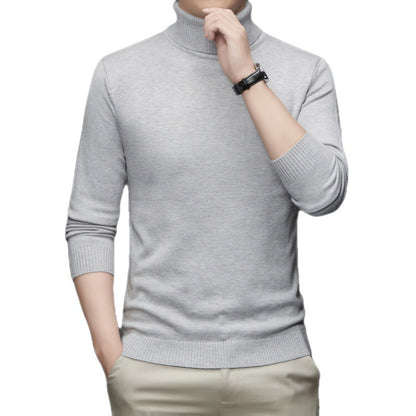 Men's Turtleneck Sweater Winter Thickening