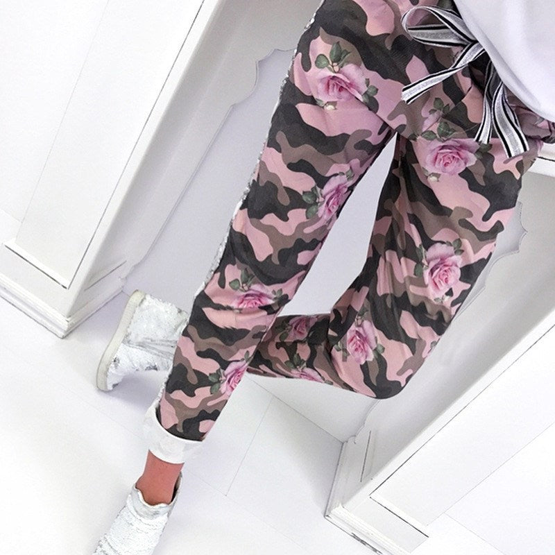 Women's camouflage trousers - Alsy store