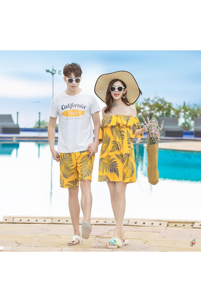 Seaside Couple Beach Suit Summer Honeymoon Vacation - Alsy store