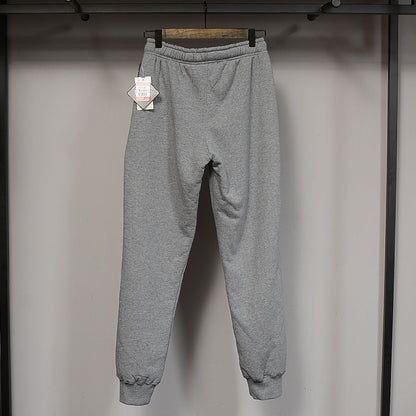 Foreign trade on a single new winter sweat pants men lamb plus velvet sport pants trousers thick