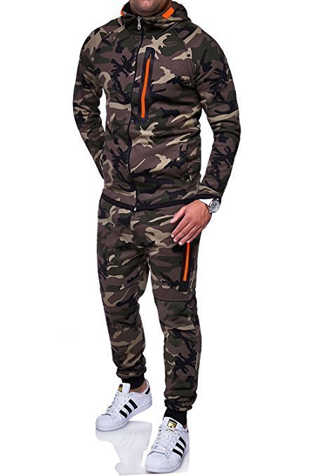 Camouflage jacket hooded men - Alsy store