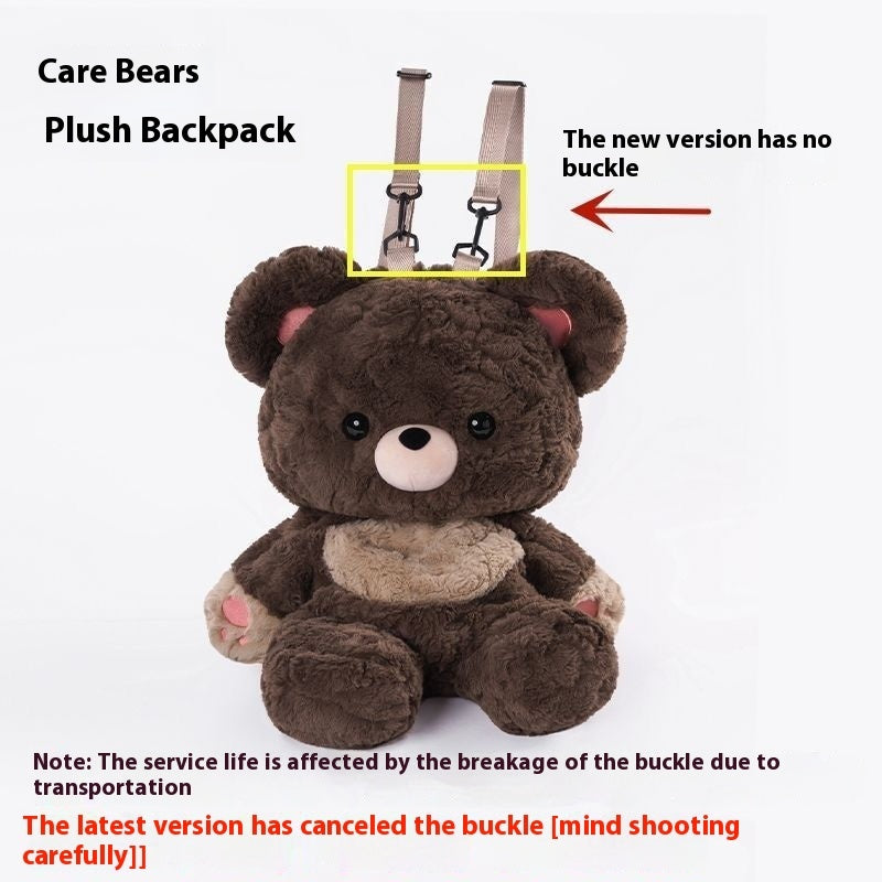 Love Bear Cute Plush Bag Backpack - Alsy store