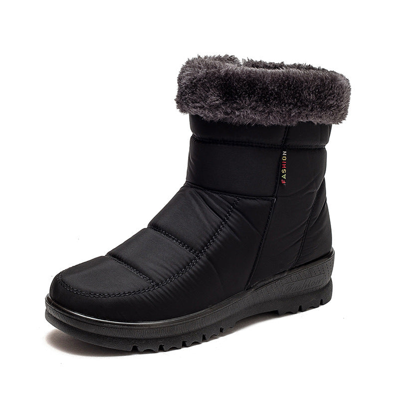 Winter Snow Boots Winter Warm Shoes For Women Low Heel Boots - Alsy store