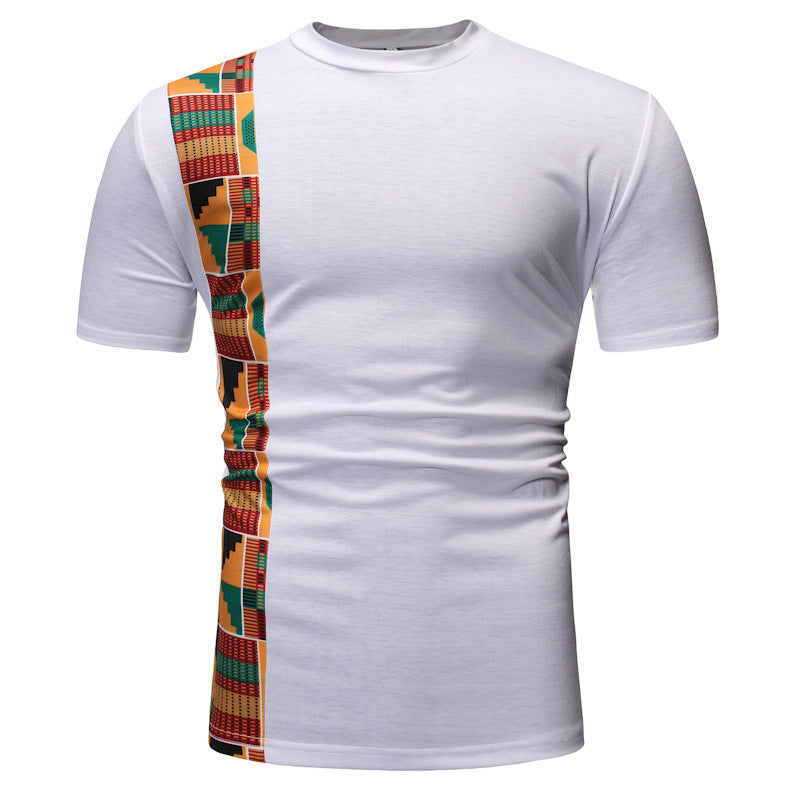 Men's patchwork T-shirt - Alsy store