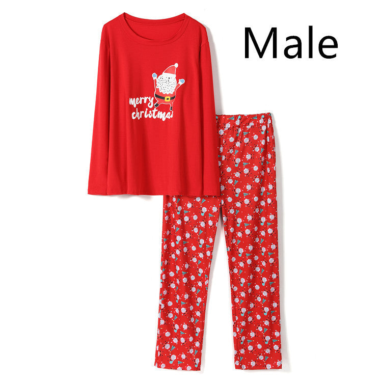 Two piece set of Christmas housewear pajamas - Alsy store