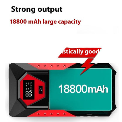 Automobile Emergency Start Power Source 12V Mobile Power Bank Large Capacity Car Battery - Alsy store