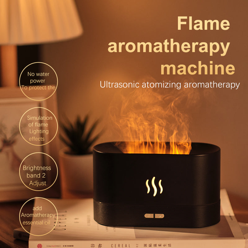 Fire Flame Humidifier Aroma Diffuse