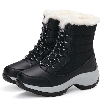 Snow Boots Plush Warm Ankle Boots For Women Winter Shoes - Alsy store