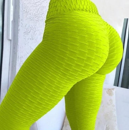 Booty Lifting Anti Cellulite Scrunch Leggings Without Pocket - Alsy store