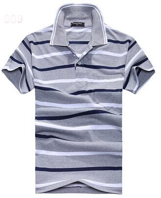 Stripe Men Polo Shirt - Alsy store