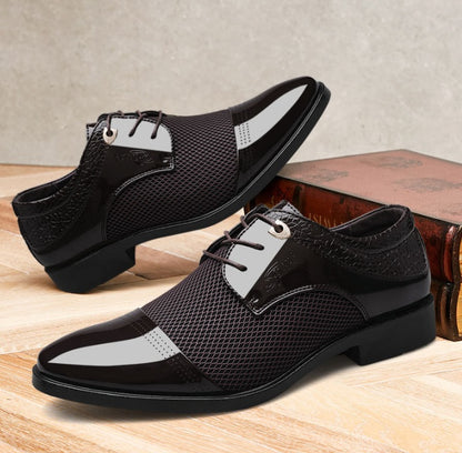 Men's leather shoes