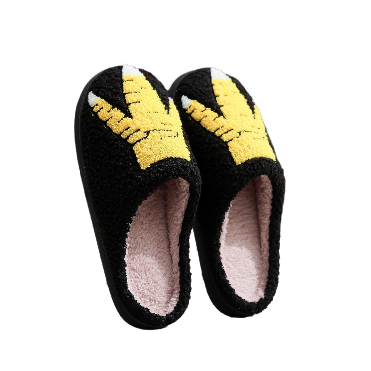 Creative Ostrich Chicken Feet Cotton Slippers Indoor Winter Plush Slippers - Alsy store