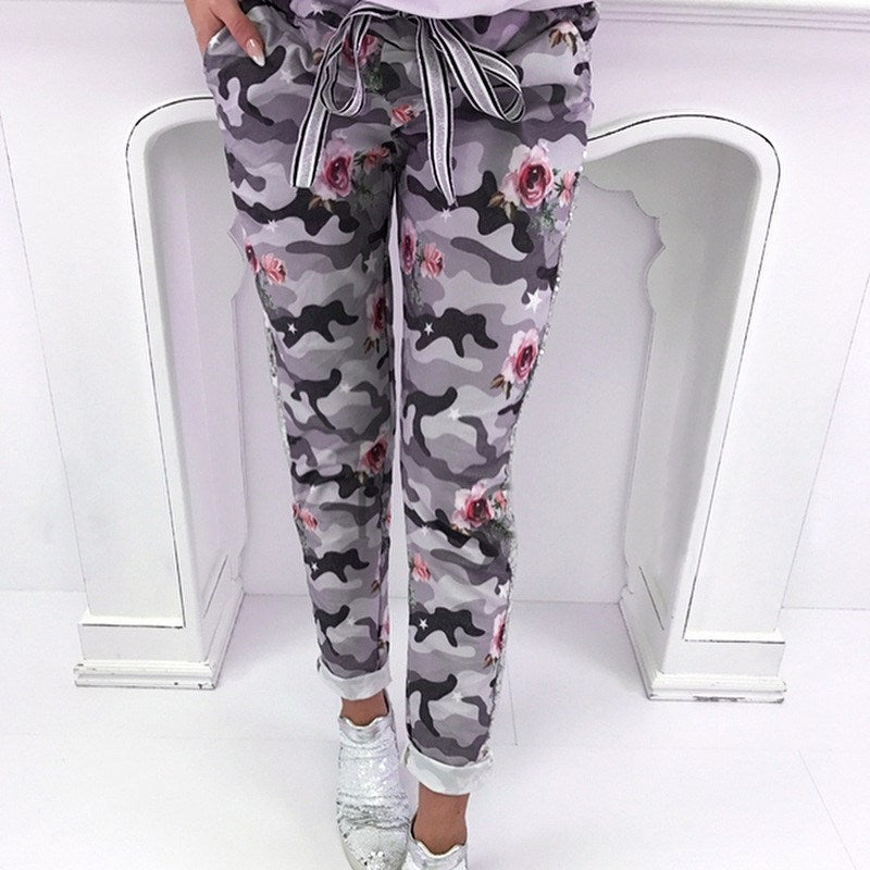 Women's camouflage trousers - Alsy store