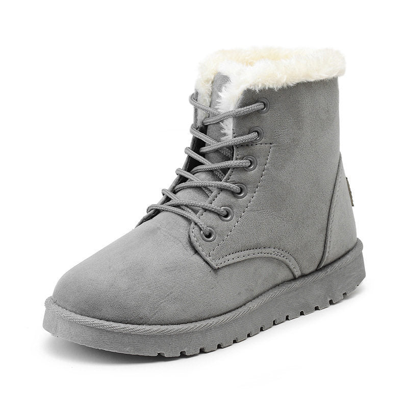 Female Warm Ankle Boots Women Snow Winter Shoes - Alsy store