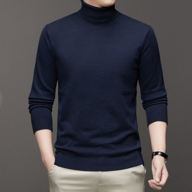 Men's Turtleneck Sweater Winter Thickening