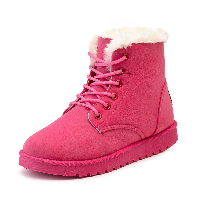 Female Warm Ankle Boots Women Snow Winter Shoes - Alsy store