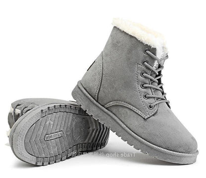 Female Warm Ankle Boots Women Snow Winter Shoes - Alsy store