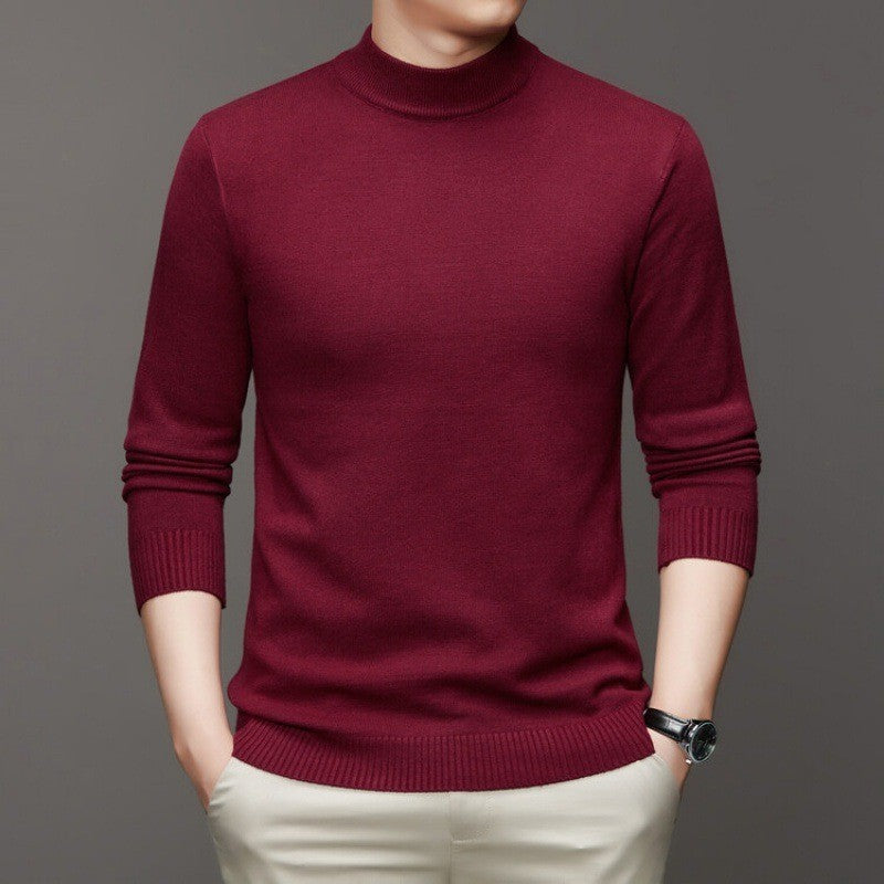 Men's Turtleneck Sweater Winter Thickening