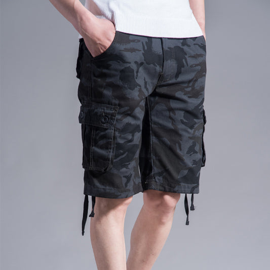 Shorts Summer Men Multi-Pocket Pants Shorts Men's Casual Loose Men's Pants - Alsy store