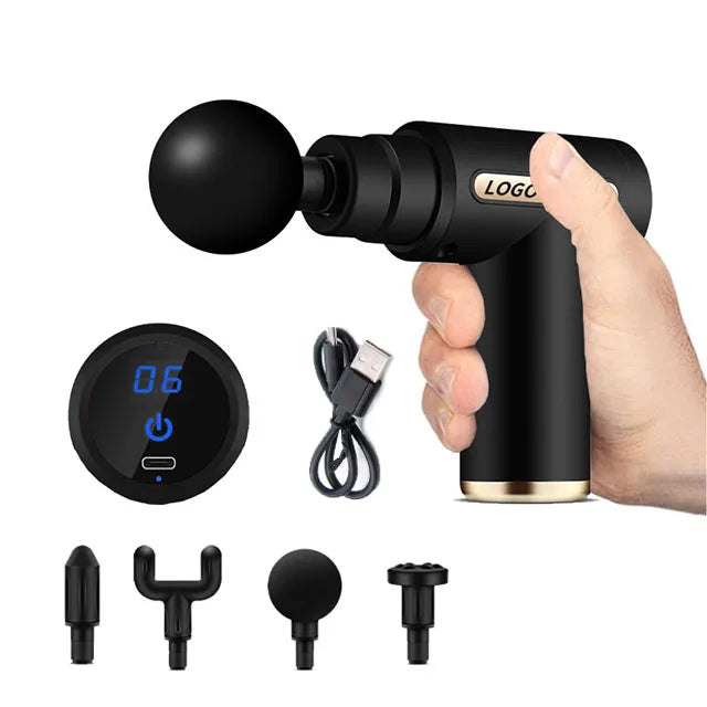 Hot Selling Handheld Massage Gun Rechargeable 2025 High Quality
