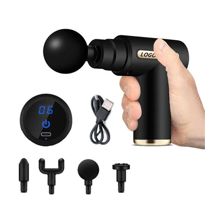 Hot Selling Handheld Massage Gun Rechargeable 2025 High Quality