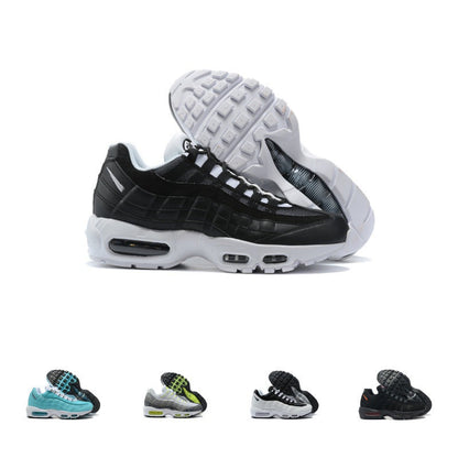 European Cross-Border Air Max95 Men's Shoes Full-Length Air Cushion Running Shoes Cushioning and Heightening Casual Shoes Factory Wholesale Alsy store