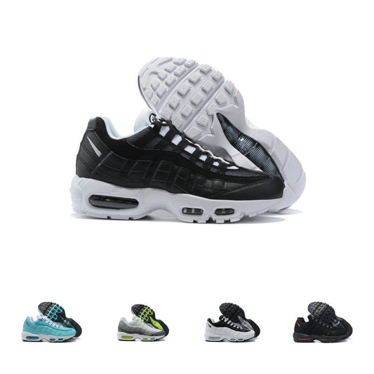 European Cross-Border Air Max95 Men's Shoes Full-Length Air Cushion Running Shoes Cushioning and Heightening Casual Shoes Factory Wholesale Alsy store