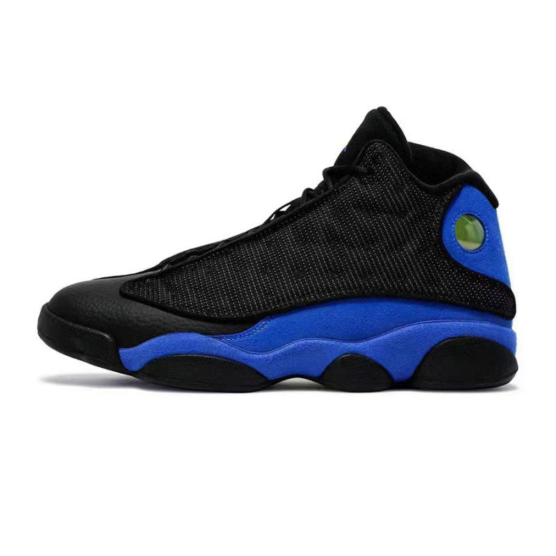 Aj13 Basketball Shoes Black and White Panda Men's Shoes Chinese Navy Blue Obsidian Qiao 13 High-top Sports Pure Original Putian Alsy store