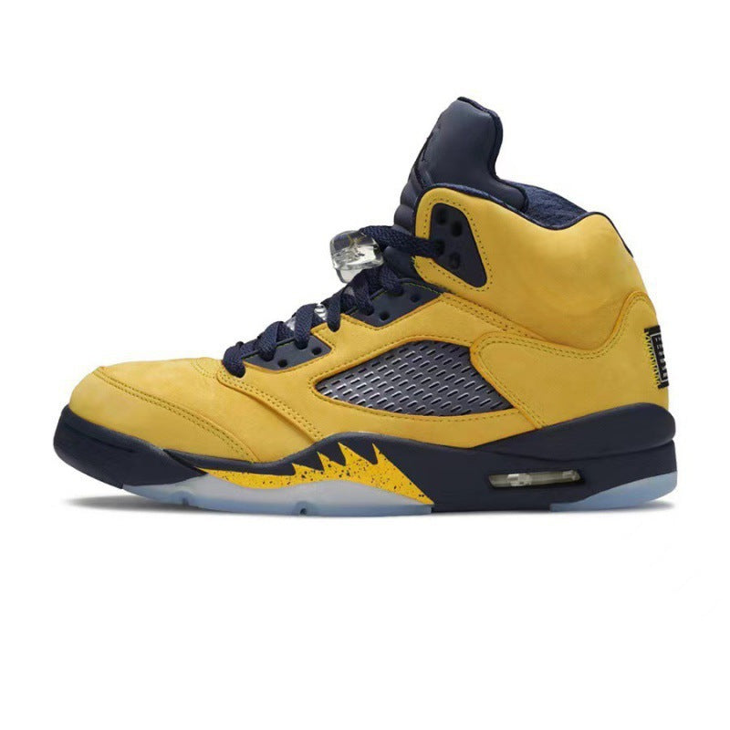 Factory Outlet AJ5 Black and White Cicada Wing Guo Allen Knicks Joe 5 Fresh Prince Sports Basket for Men and Women Alsy store