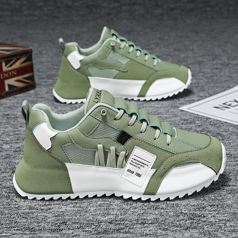 European Men's Shoes 2024 New Autumn Breathable Cross-Border Large Size Sports Casual Shoes Bag Sole Shoes Fashion Trend Alsy store