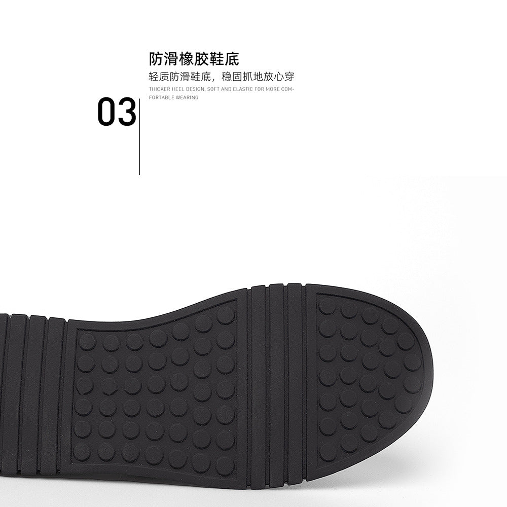 European and American Cross-Border New High-End Sports Shoes for Men, Genuine Leather Breathable Mesh Sneakers, Trendy and Fashionable Hot-Selling Casual Men's Shoes Alsy store