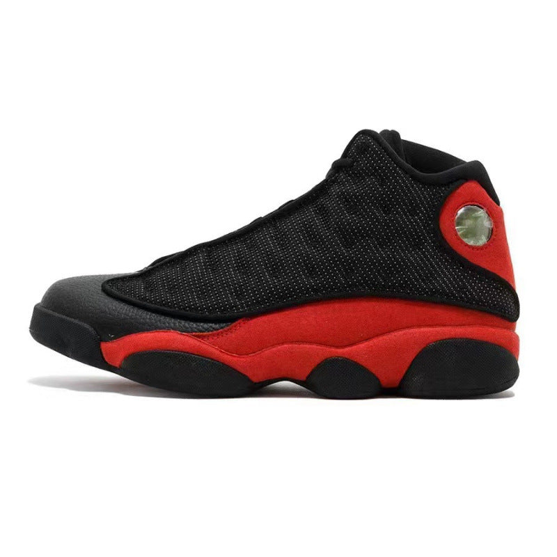 Aj13 Basketball Shoes Black and White Panda Men's Shoes Chinese Navy Blue Obsidian Qiao 13 High-top Sports Pure Original Putian Alsy store