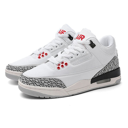Putian White Cement Men's Shoes Couple aj3 Basketball sneaker Big Paris Electric Mother aj4 Practical Sneakers for Men and Women Alsy store