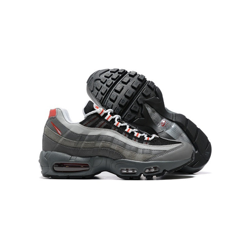 European Cross-Border Air Max95 Men's Shoes Full-Length Air Cushion Running Shoes Cushioning and Heightening Casual Shoes Factory Wholesale Alsy store