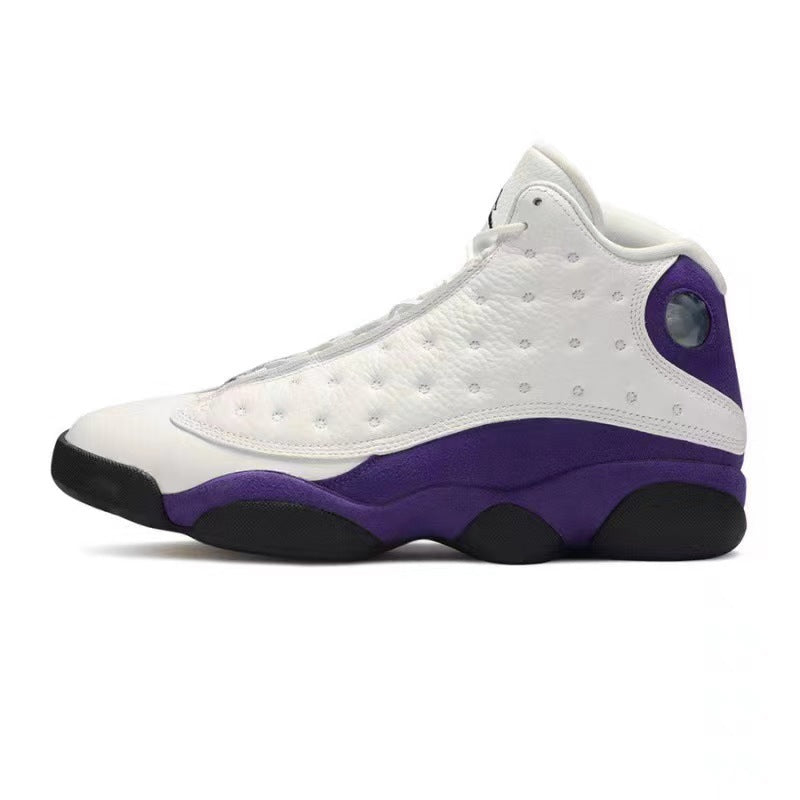 Aj13 Basketball Shoes Black and White Panda Men's Shoes Chinese Navy Blue Obsidian Qiao 13 High-top Sports Pure Original Putian Alsy store