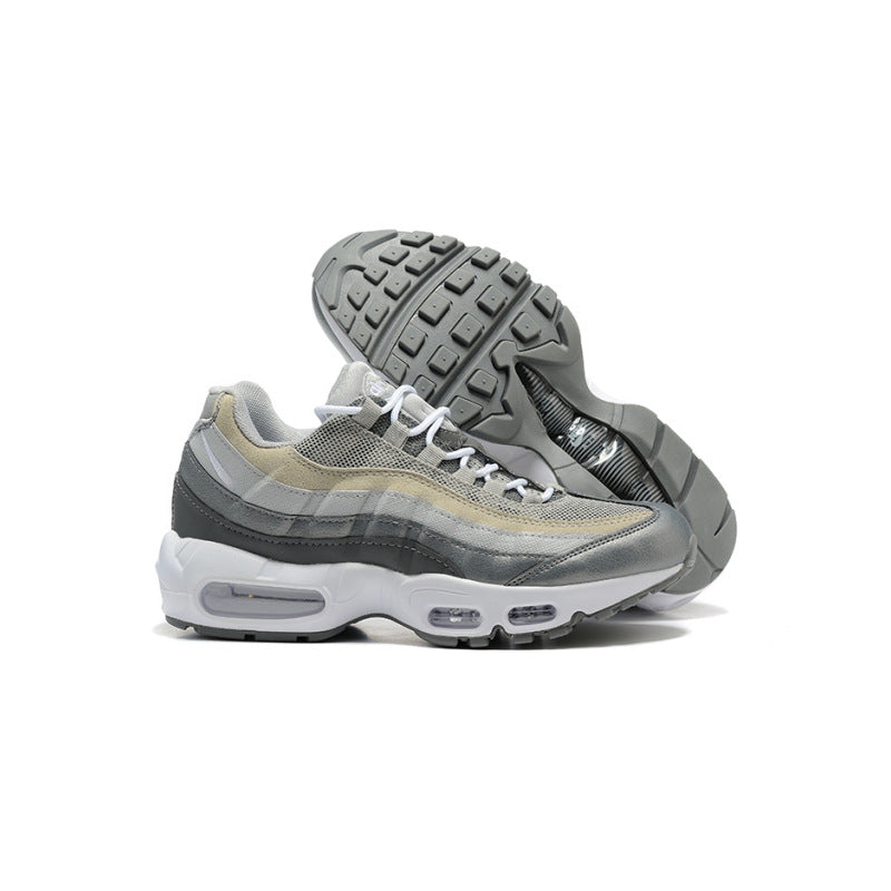 European Cross-Border Air Max95 Men's Shoes Full-Length Air Cushion Running Shoes Cushioning and Heightening Casual Shoes Factory Wholesale Alsy store