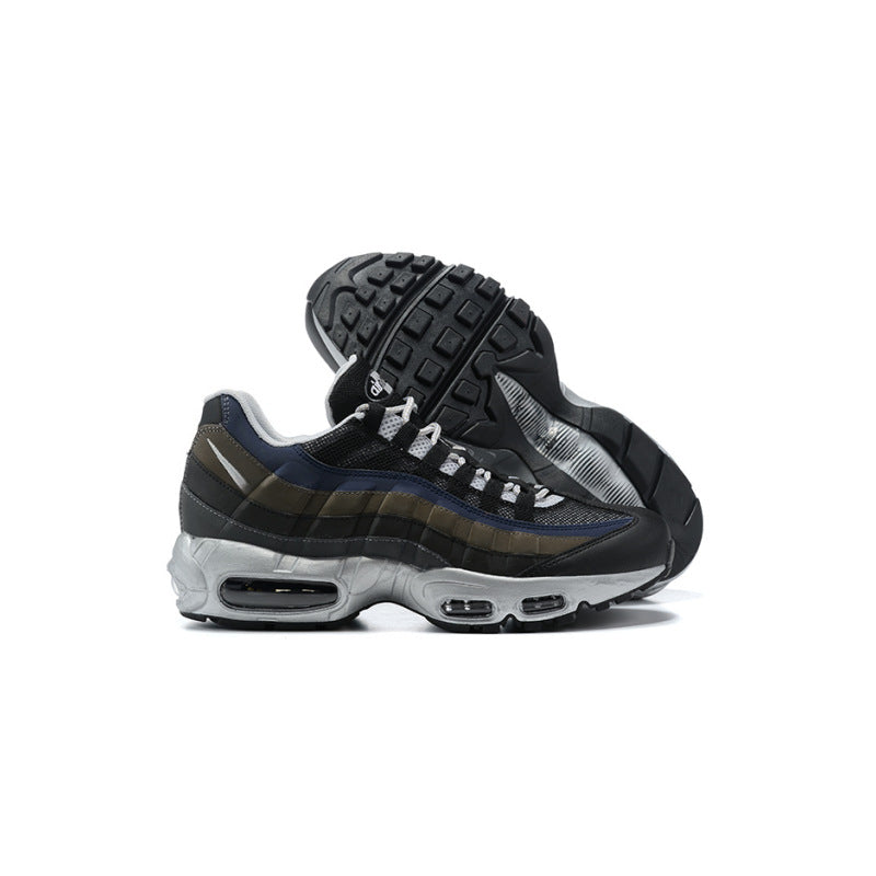 European Cross-Border Air Max95 Men's Shoes Full-Length Air Cushion Running Shoes Cushioning and Heightening Casual Shoes Factory Wholesale Alsy store