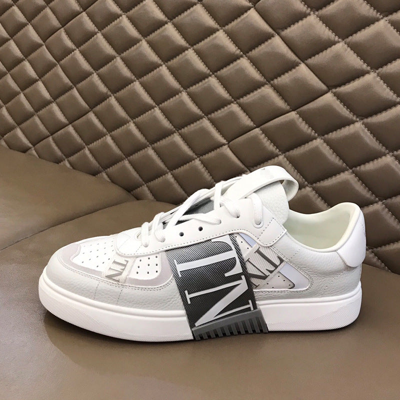 European and American thick-soled casual shoes 2025 new letters fashion height sneaker Joker mesh breathable lightweight cross-border Alsy store