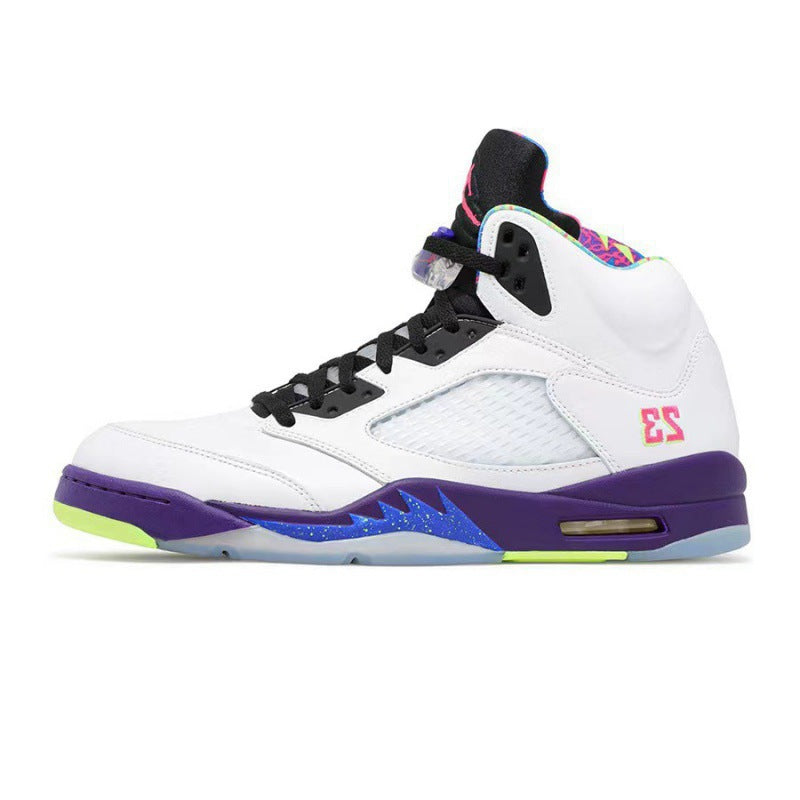 Factory Outlet AJ5 Black and White Cicada Wing Guo Allen Knicks Joe 5 Fresh Prince Sports Basket for Men and Women Alsy store