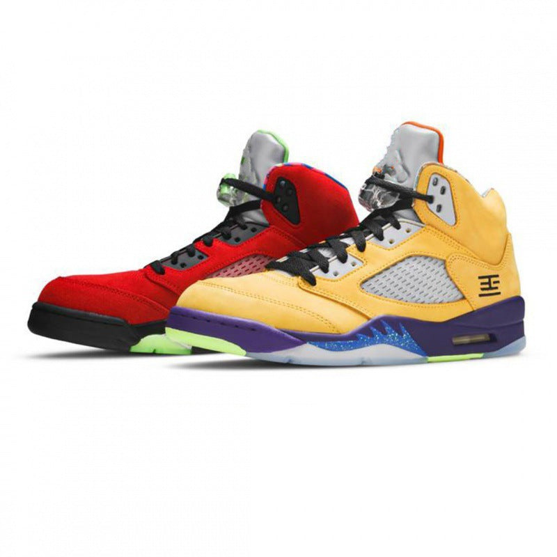 Factory Outlet AJ5 Black and White Cicada Wing Guo Allen Knicks Joe 5 Fresh Prince Sports Basket for Men and Women Alsy store