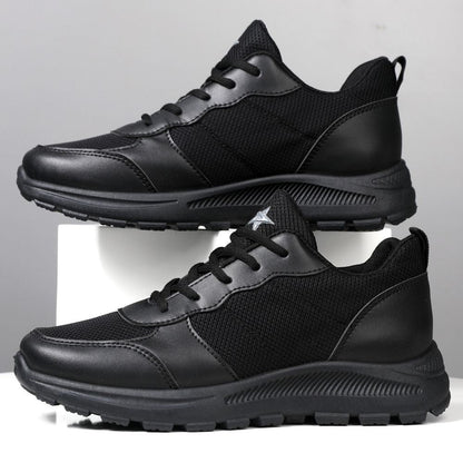 Cross-border Men's Shoes Fashion Casual Shoes Sports Running Travel Shoes All-match Breathable Mesh Lightweight Non-slip Wear-resistant Alsy store